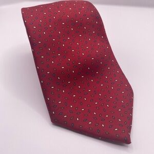 Dior Burgundy Silk Men's Tie